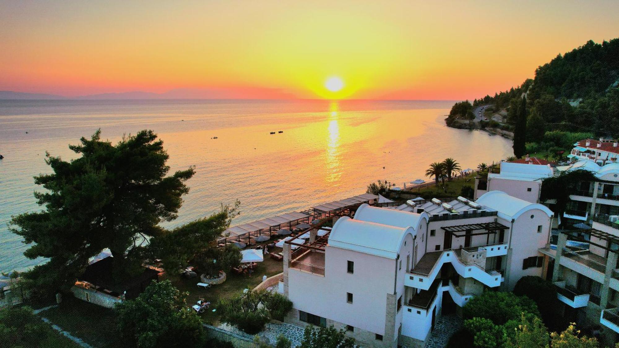 Olympion Sunset Halkidiki Hotel Skála Foúrkas Екстериор снимка